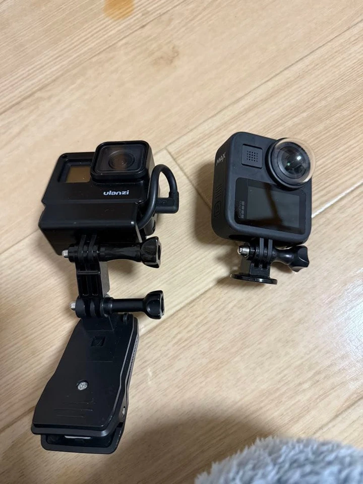 GoPro HERO7 Black & GoPro 360 Action Camera Set - Used, Working - Image 1 of 1
