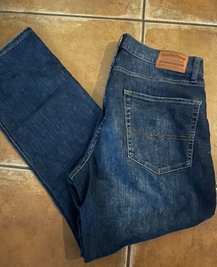 PANTALONES VAQUEROS AZULES LUCKY BRAND PARA HOMBRE 223 CORTE RECTO ELÁSTICO TALLA VARIAR - Imagen 1 de 2