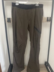 Pantalones de estudio de baile Lululemon para hombre talla XL verdes pantalones de chándal ropa deportiva bolsillos - Imagen 1 de 11
