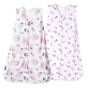  2 Pack Baby Sleep Sack 12-18 Months, Rayon Derived from Large Floral - Picture 1 of 8