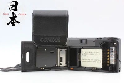 Doppelte Zähne 【 unbenutzt mit Etui】 Contax T3 Titan Black 35mm Filmkamera... - Bild 1 von 4