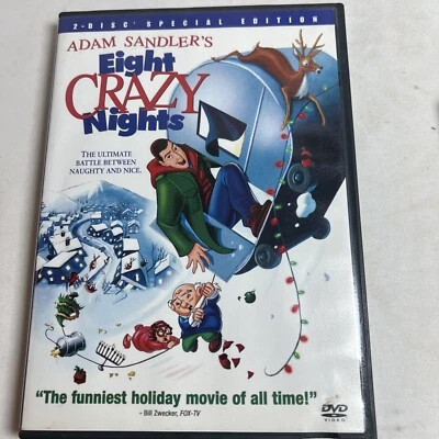 Adam Sandler's EIGHT CRAZY NIGHTS (DVD 2003, 2-Disc Special Edition) - Image 1 of 3