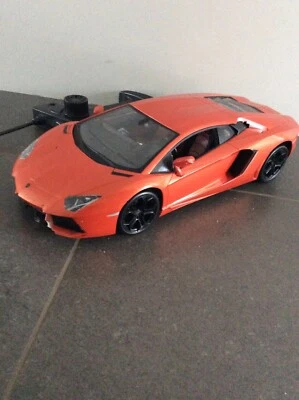 X Rastar Lamborghini Toy Car 1:24 Remote Control Lamborghini Aventador Coupe Rac - Image 1 of 4
