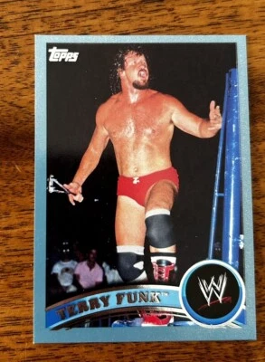 2011 Topps WWE Blue #108 Terry Funk /2011 - Image 1 of 2