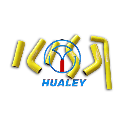 Желтый силиконовый шланг радиатора для 2002-2006 KTM 400/525EXC 2003 2004 2005 - Изображение 1 из 4