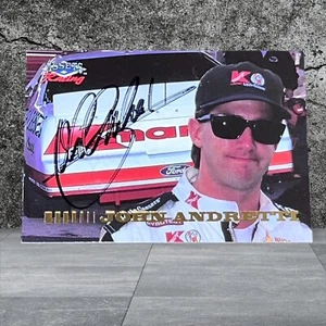 John Andretti VINTAGE NASCAR autographed card 1995 CLASSIC ASSETS RACING #16 - Picture 1 of 1