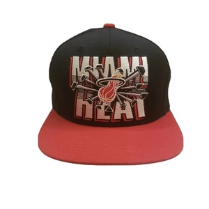 Mitchell & Ness NBA Miami Heat Team Logo Snapback Hat, Cap,  - Picture 1 of 8