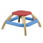 Kids Indoor & Outdoor Octagonal Picnic Table, Seats 4