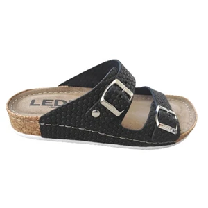 LEDI Anatomic 92 Leder Slipper Damen Komfort Pantoletten Sandalen Clogs - Bild 1 von 22