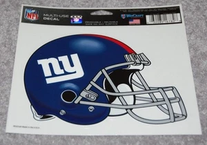 NEW YORK GIANTS NFL FOOTBALL SPORTS 4.5" X 5.75" MULTI-USE DECAL - Picture 1 of 2