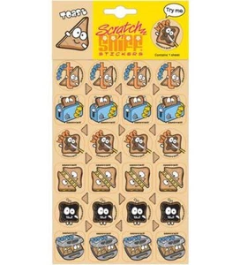 Scratch N Sniff Stickers - Toast Scented - Picture 1 of 1
