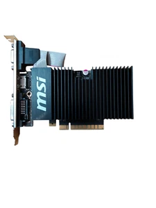 MSI NVIDIA GeForce GT 710 1GB DDR3 Graphics Card GT 710 1GD3H LPV1 HDMI DVI VGA - Picture 1 of 5