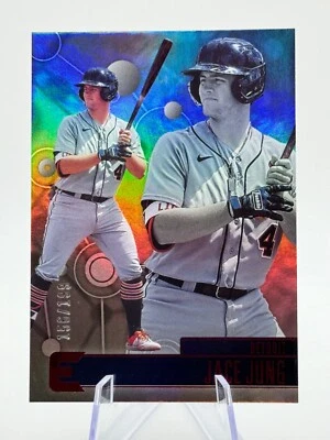 2023 Panini Chronicles Essentials #21 JACE JUNG | Red /199 - Image 1 of 2