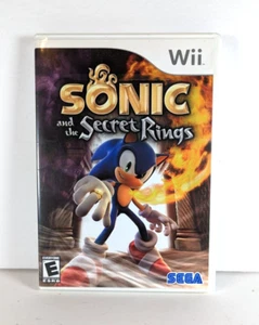 Wii Sonic and the Secret Rings Game For (Nintendo Wii, 2006) Complete, Tested - Picture 1 of 4