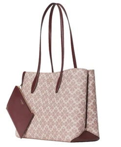 AUTÉNTICO NUEVO CON ETIQUETAS Bolso de Mano Kate Spade New York Todo el Día Pala Recubierto de Lona Shopper - Imagen 1 de 9