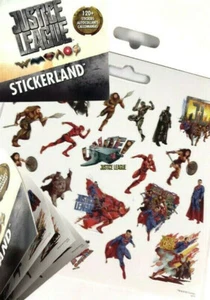 120pc DC Justice League Superman Batman Micro Sticker Pack Book Pad - Picture 1 of 9