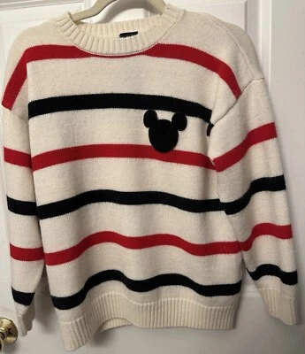 Sweater Woman's Size Small Forever 21 x Disney MICKEY Mouse EUC Acrylic & Wool - Image 1 of 4