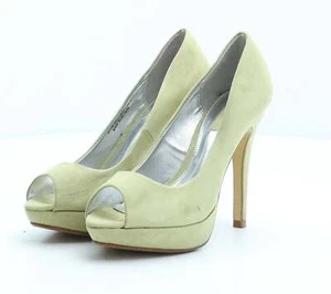 NEXT Womens Green Suede Platform Heel UK 3 EU - Picture 1 of 12