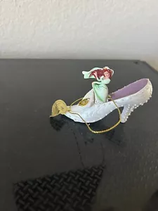 Bradford Exchange Disney Once upon A Slipper ornament Ariel Happily Ever After - Picture 1 of 4