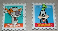 Disneyland Tigger and Goofy Stamp Refrigerator Magnets