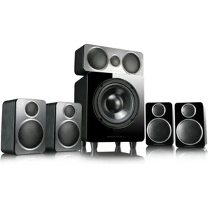 Wharfedale Sistema HiFi Dolby Sorround DX-2 5.1 HCP Home Cinema con Subwoofer - Foto 1 di 5