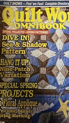 Quilt WORLD Omni-book Magazine Spring 1989 - Image 1 of 3