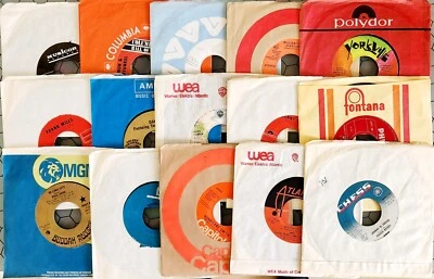 Vintage Collection Lot of 15x 45rpm 7” Jukebox vinyl records ✅✅✅ - Image 1 of 4