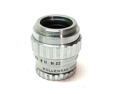 Wollensak Cine-Raptar 1in (25mm) f2.5 C-Mount 16mm Camera Lens With Lens Cover - Image 1 of 4