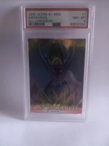 1995 Ultra X-Men All Chromium #1 Arcangelo PSA 8 Marvel - Foto 1 di 2