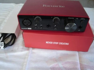 Focusrite Scarlett Solo 3rd Gen USB Audio Interface - Picture 1 of 5
