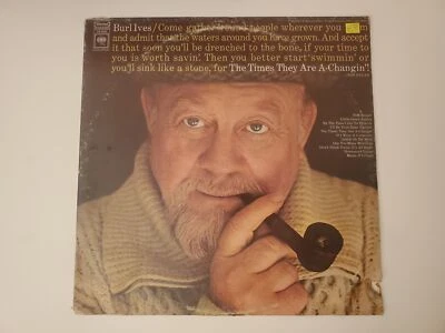 Burl Ives - The Times They Are A-Changin' (Vinyl Record LP) - Image 1 of 2