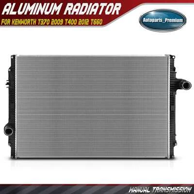Radiador sin enfriador de aceite para Kenworth T370 2009 T400 2012 T660 11-13 transmisión manual Foto 1 de 4