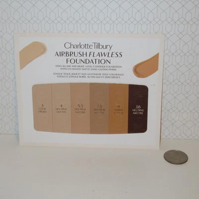 Base aerógrafo Charlotte Tilbury impecável 3 legal 4 5.5 7.5 16 neutro 9 - Imagem 1 de 2