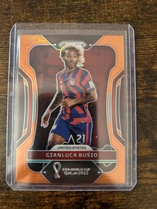 2022 Panini Prizm World Cup Qatar Gianluca Busio 5/25 United States - Picture 1 of 2
