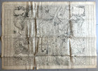 Rare et spectaculaire plan de Paris. Dédié au Roi. 1770.  106,5 cm x 147,5 cm