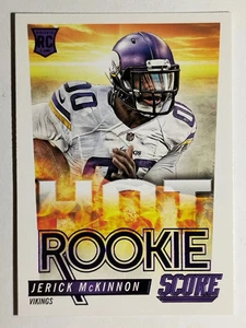 2014 Score Hot Rookies #HR38 Jerick McKinnon - Picture 1 of 2
