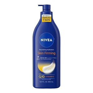 NIVEA Pflegende Hautstraffende Körperlotion mit Q10 und Vitamin C, 16,9 flüssige Unzen Pumpe - Bild 1 von 8