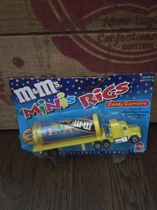 M&M's Minis Candy Carriers Yellow Big Rig Truck NOS - Bild 1 von 6
