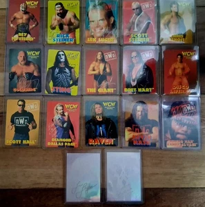 Goldberg Macho Man Late 1990s WCW/NWO/WWE Vending Stickers (17) SUPER RARE FIND - Picture 1 of 6