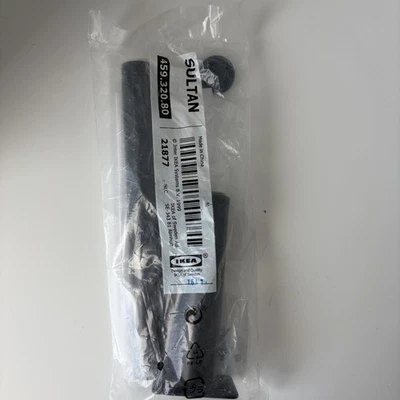 New Ikea SULTAN 459.320.80 Support Leg Mattress Base Steel Black - Image 1 of 3