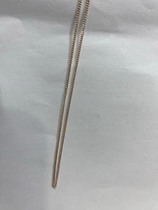 9 Carat Rose Gold 45 Cm Necklace 1.04mm - Picture 1 of 3