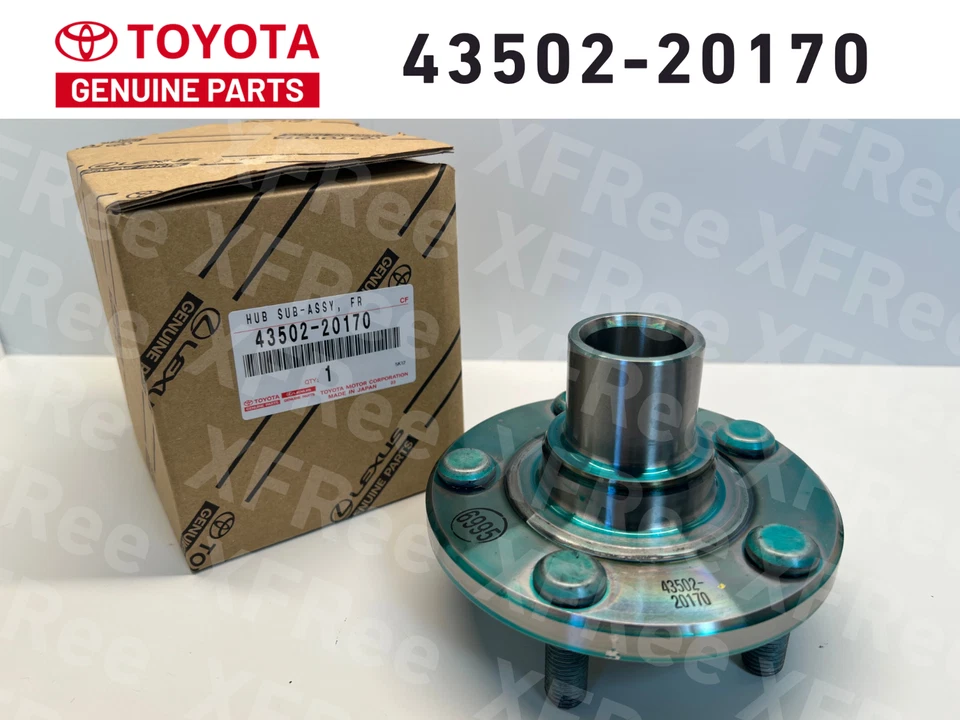 Subconjunto de buje de eje delantero genuino Toyota CELICA ST204 AT200 43502-20170 OEM Foto 1 de 4