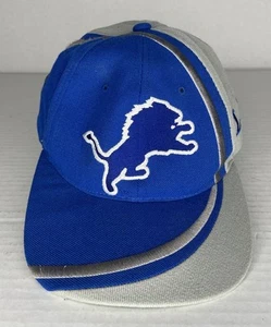Vintage Detroit Lions Reebok Pro Line NFL Snapback Hat Embroidered - Picture 1 of 5