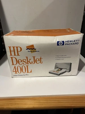 HP DeskJet 400L Printer Windows 98 Compatible Sealed Box NEW Hewlett Packard - Image 1 of 4