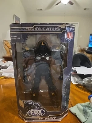 NFL Fox Sports Pittsburgh Steelers Equipo Cleatus Robot Fútbol Figura!! Foto 1 de 4