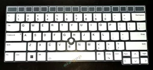Keyboard Cover Skin for Lenovo Thinkpad X1 Carbon Gen 10/11/12, X1 Yoga Gen 7/8 - Picture 1 of 6