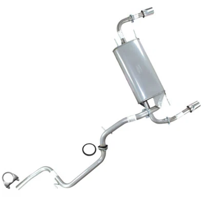 Kit de escape silenciador tubo intermedio de acero inoxidable se adapta a: 2010-13 Mazda 3 2,5 L Foto 1 de 4