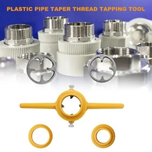 6Pcs/Set Plastic NPT Die Wrench Maker Screw Die Pipe Thread Hand Tool - Picture 1 of 12