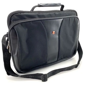WENGER Swiss Black Laptop Travel Bag - Picture 1 of 12