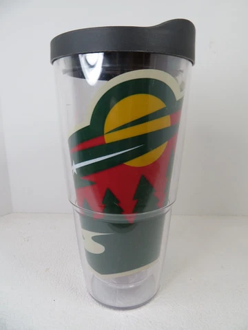 Tervis Minnesota Wild Hockey NHL 24 oz Insulated Tumbler Cup With Lid Cold Hot Cover